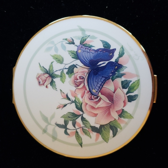 Vintage powder compact - Picture 1 of 11